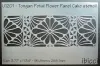 ibicci Tongan Petal Flower Panel stencil